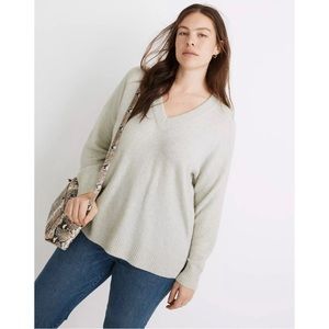 NWT Madewell Bartlett V-Neck Pullover Sweater, Small